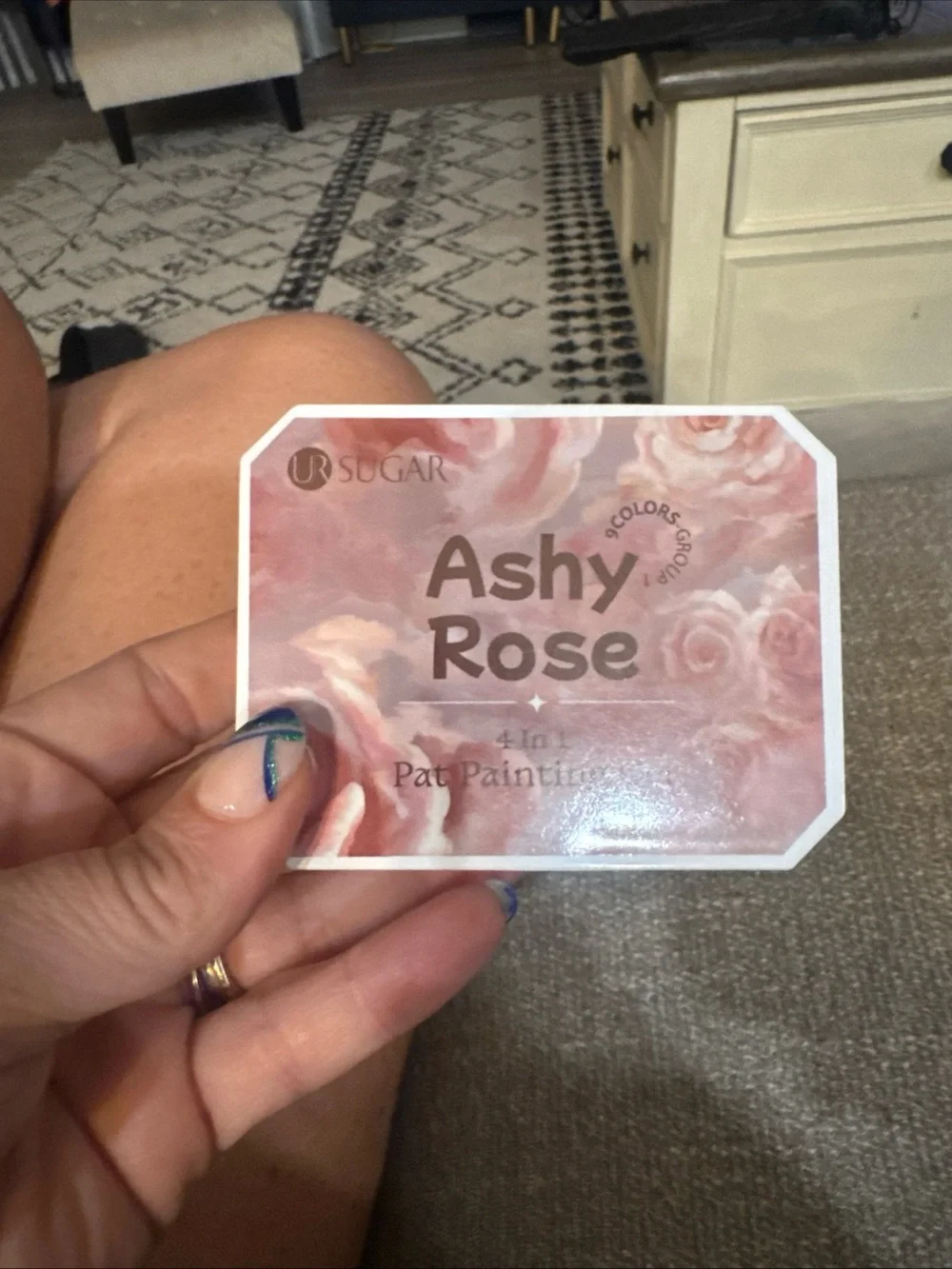 Sugar Ashy Rose 4 in 1 Pat Painting Gel